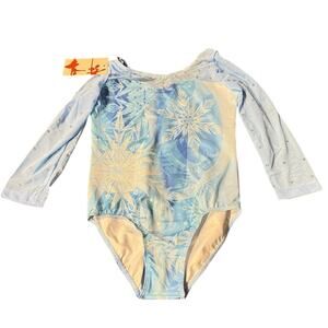 Snowflake Gymnastics Bodysuit 6A